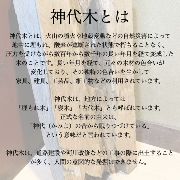 画像2: 【縄文時代の眠り木】神代木ネックレス鑑定書付きも可能。【3-5-0306】 (2)